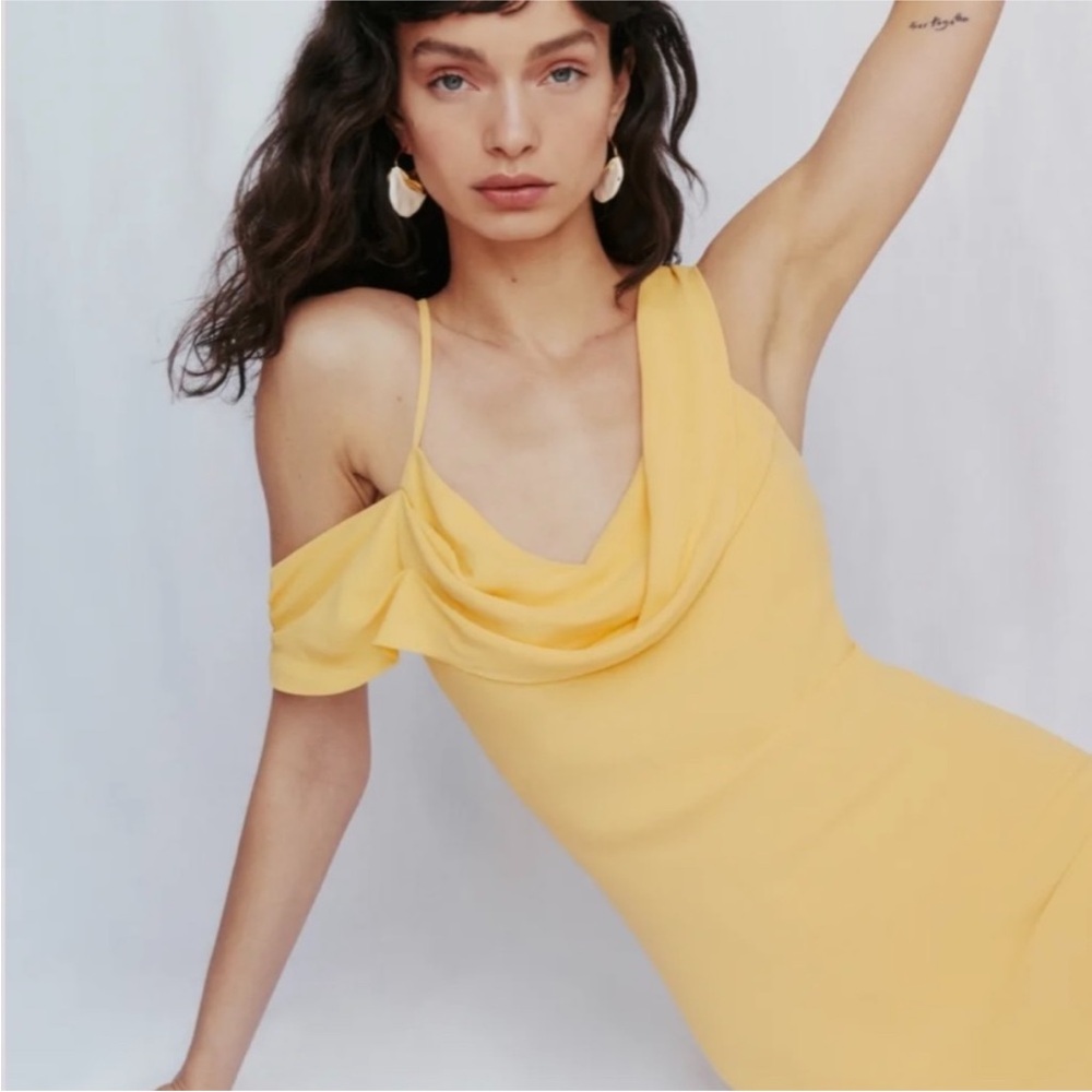 Reformation reya dress in SUNSHINE